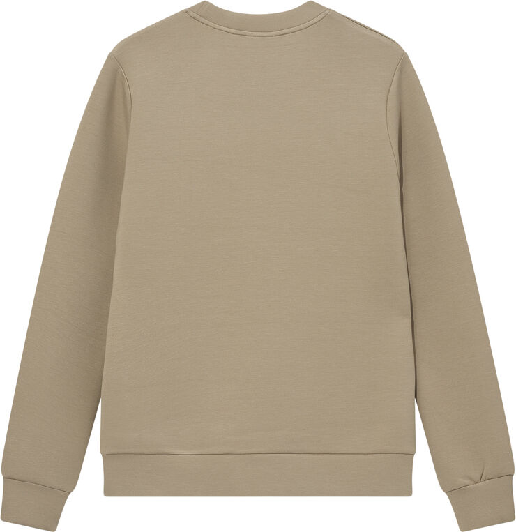 Mos Mosh Gallery MMGAbel Crew Neck Sweat Light sand