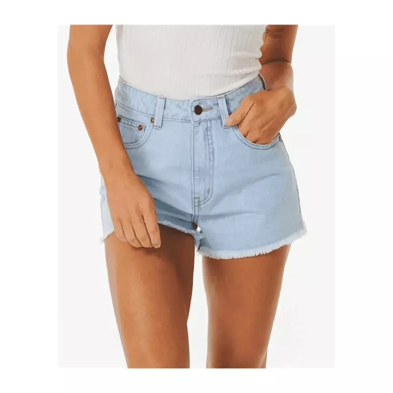 Short femme RIPCURL Amy High Waist Short Light Blue