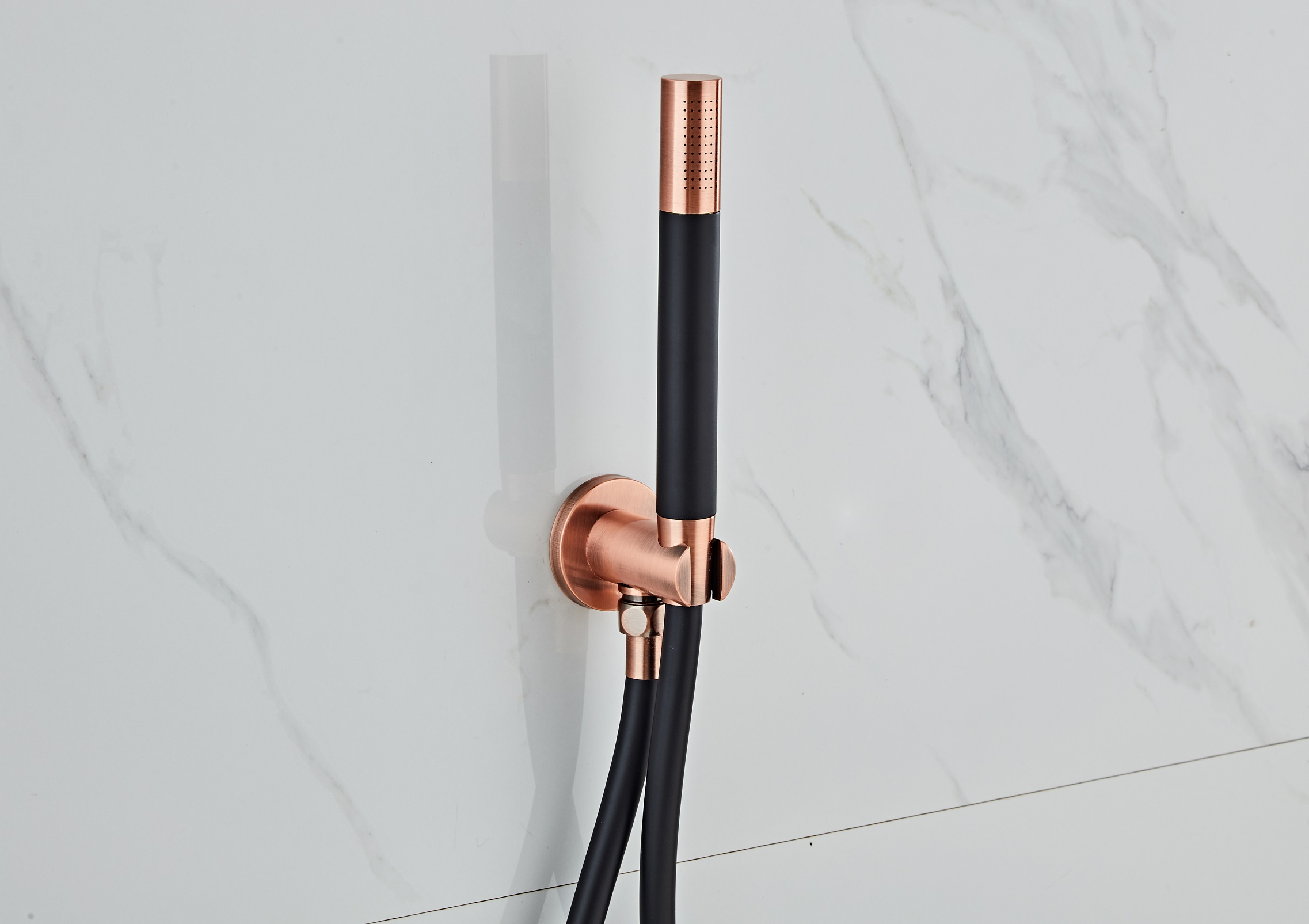 Saniclear Copper Pro inbouw regendouche met plafondarm en 30cm hoofddouche