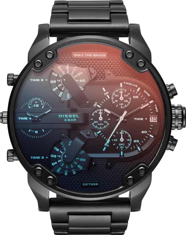 Diesel - DZ7395 - Polshorloge - Zwart - 55mm