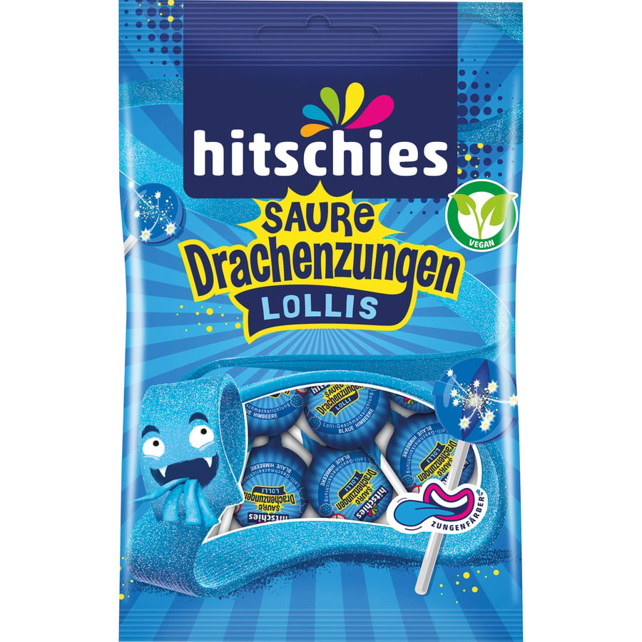 Hitschies saure Drachenzungen Crispies 270 g