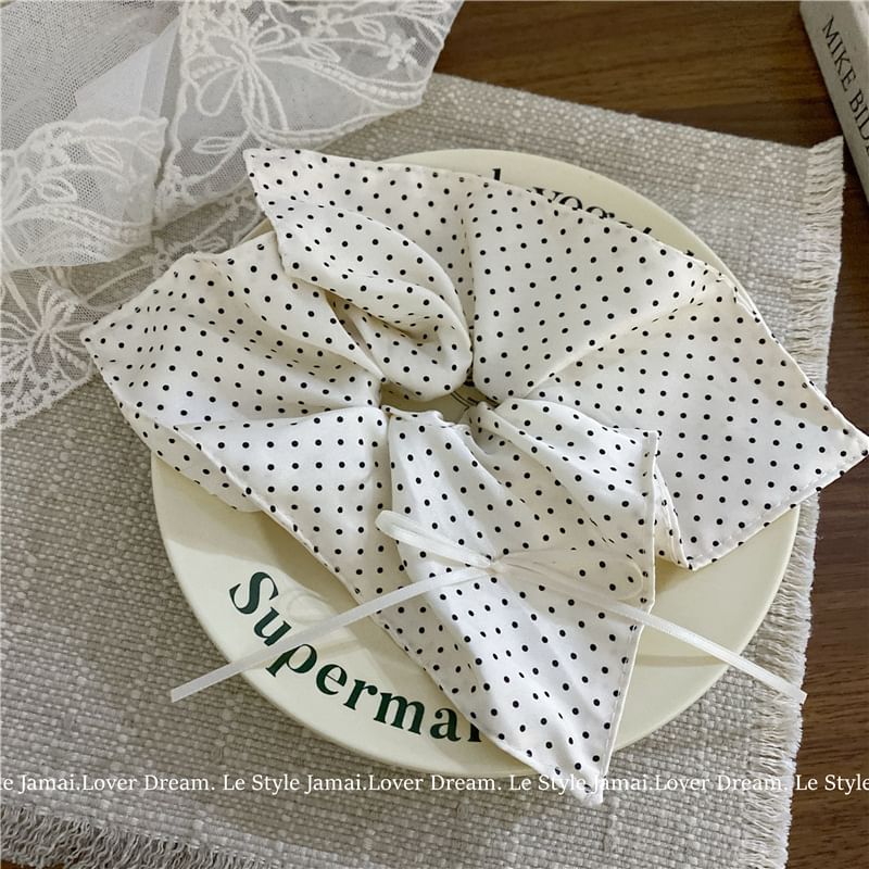 BeDaisy - Polka Dot Scrunchie / Bandana Hoofdband (Diverse Ontwerpen)
