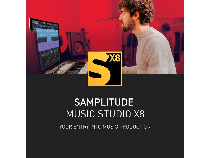 Magix Samplitude Music Studio X8 ESD, Vollversion Dein Einstieg in die Musikproduktion