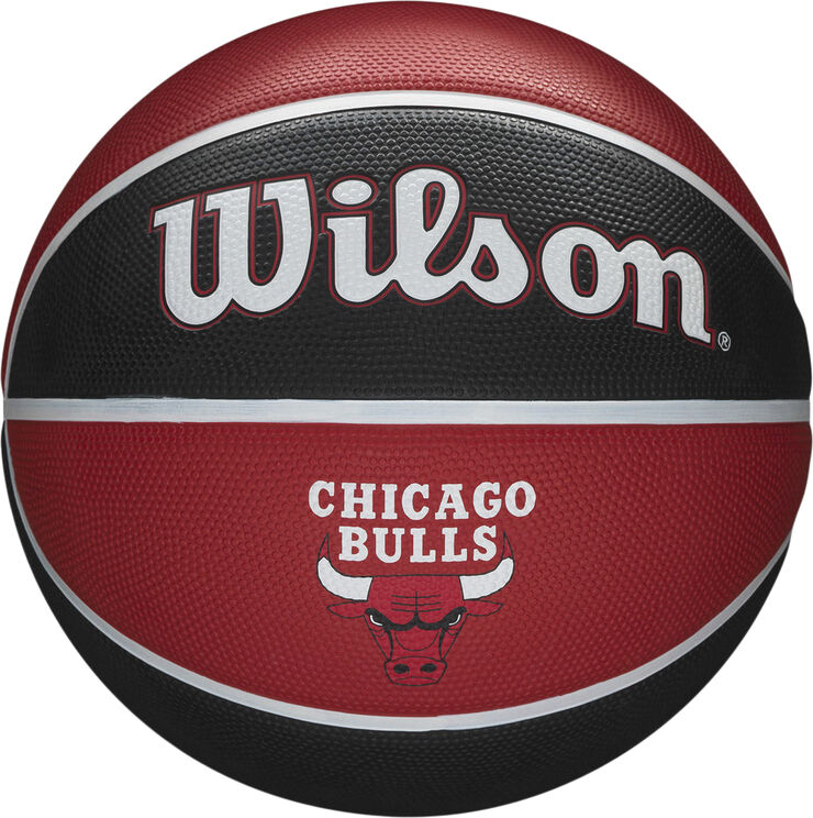 WILSON NBA Team Tribute basketball, Chicago Bulls Multifarvet