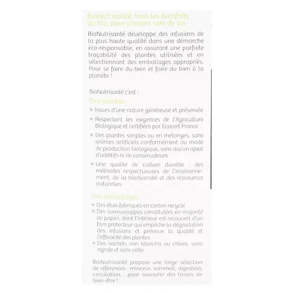 Vitavea - BioNutrisanté Vitavea Infusão Imunidade Orgânica 20 saquetas