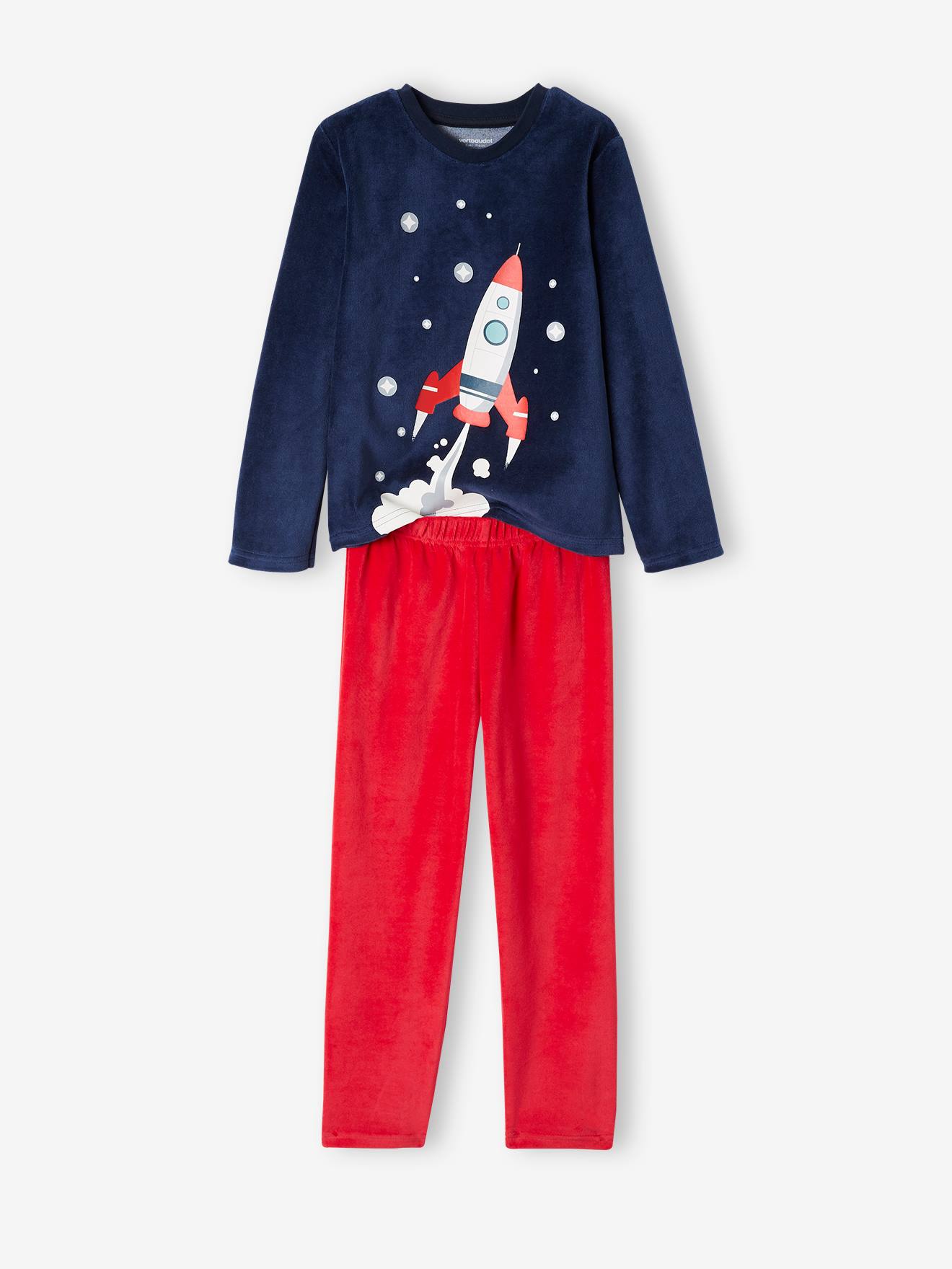 Lote com 2 pijamas de veludo 