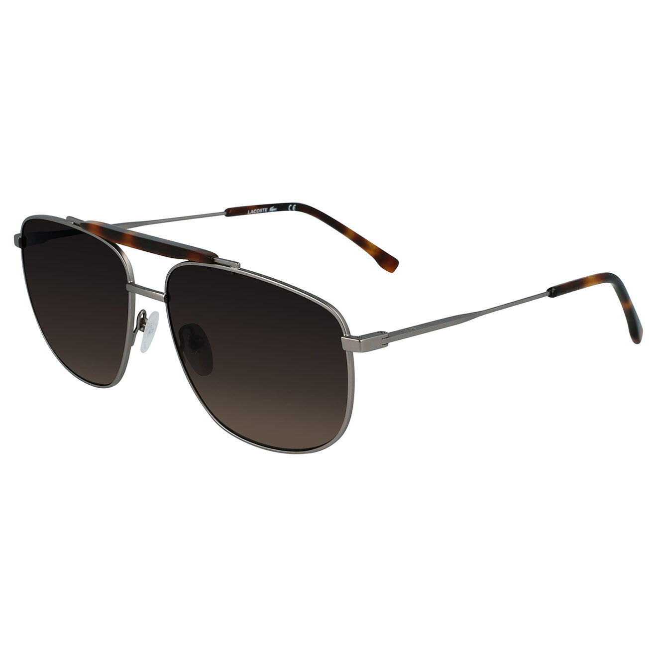Lacoste Lunettes de soleil Homme grises