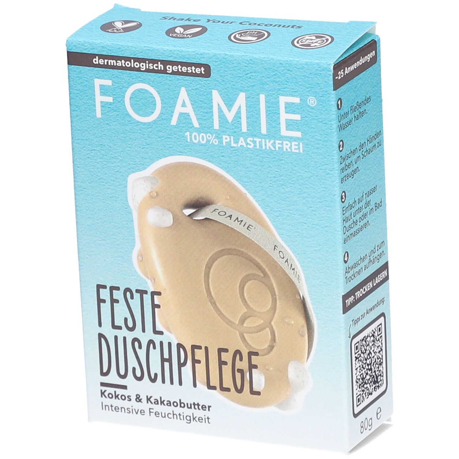 FOAMIE® Feste Duschpflege Kokosnussöl