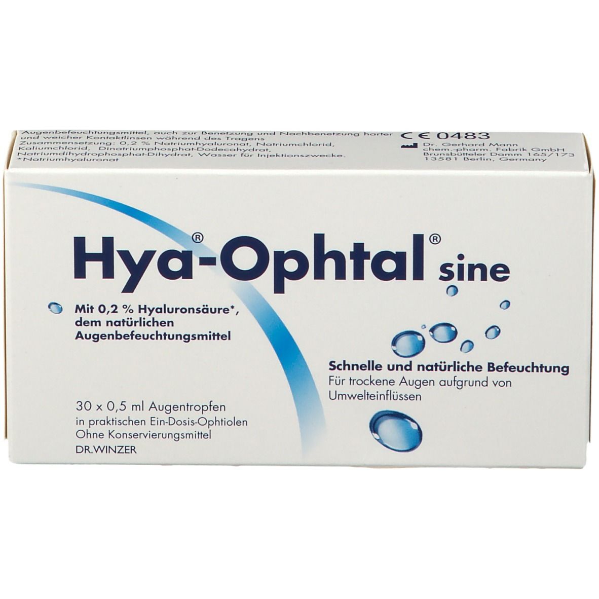 Hya®-Ophtal® sine