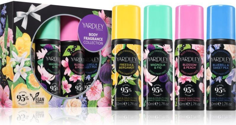 Yardley Body Fragrance Collection Contemporary Geparfumeerde Bodyspray