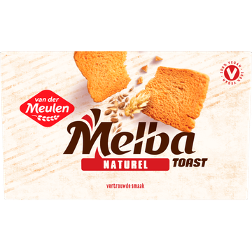 Van der Meulen Melba Toast Naturel 120 g