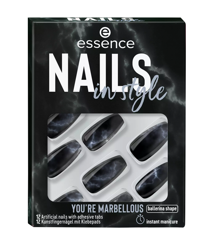 essence - Unhas postiças Nails in Style - 17: You're Marbellous