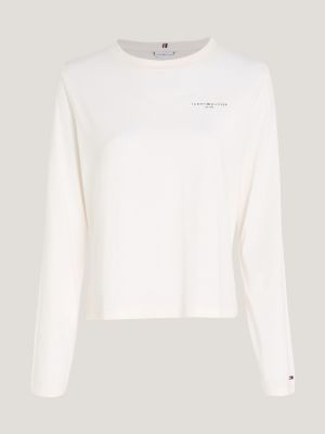 Camiseta de manga comprida com o logotipo exclusivo da coleção de 1985
