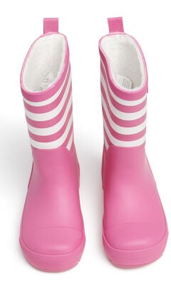 Nordbjørn Dunder Fôrede Gummistøvler, Fuschia/White