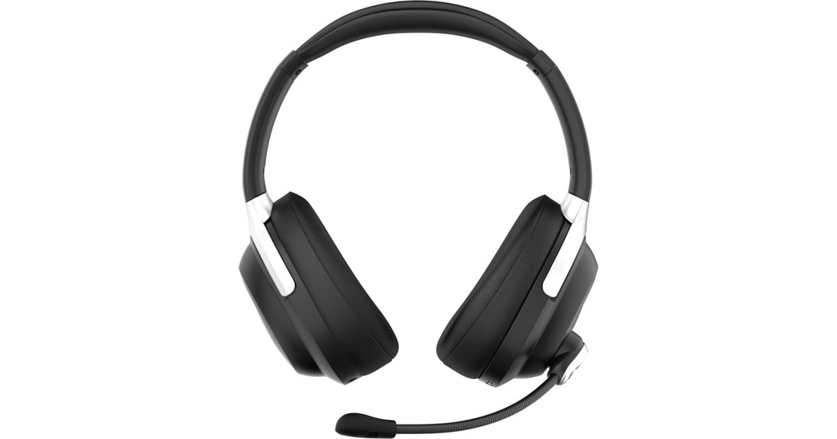 AceZoneA-Spire ANC  over-ear gaming headset  (Zwart/zilver, PC, PS4, PS5, Xbox Series X|S, Switch, Mobile)