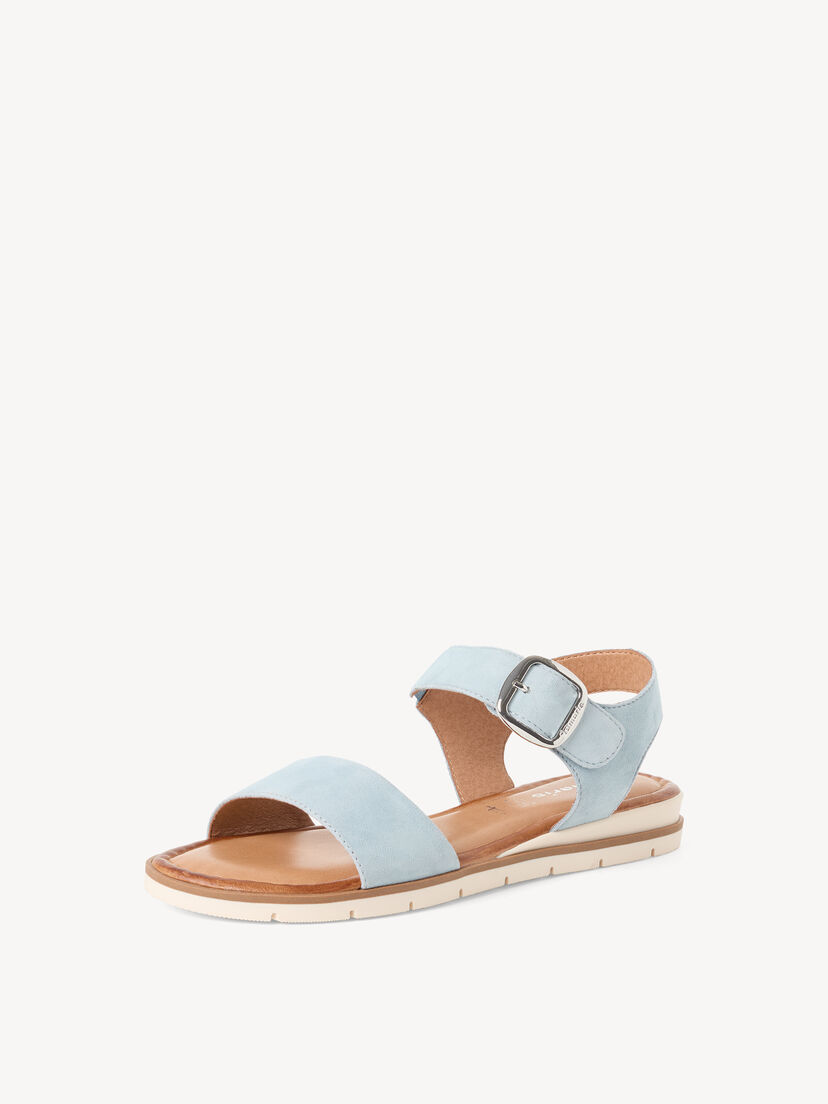 Leren Sandaal - blauw