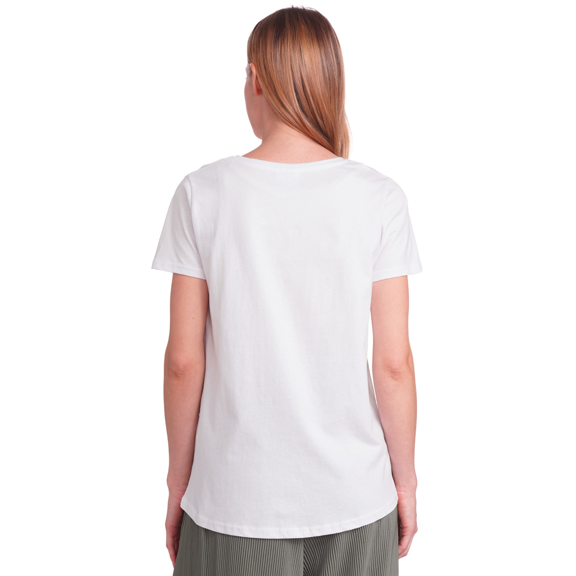 Gna Benotti Minnie Maus T-Shirt mit großem Print weiss