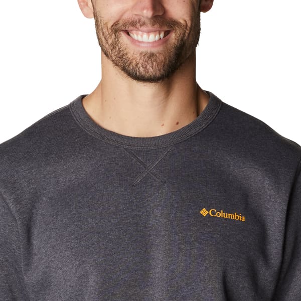 Sweatshirt COLUMBIA LOGO FLEECE CREW SHARK HEATHER