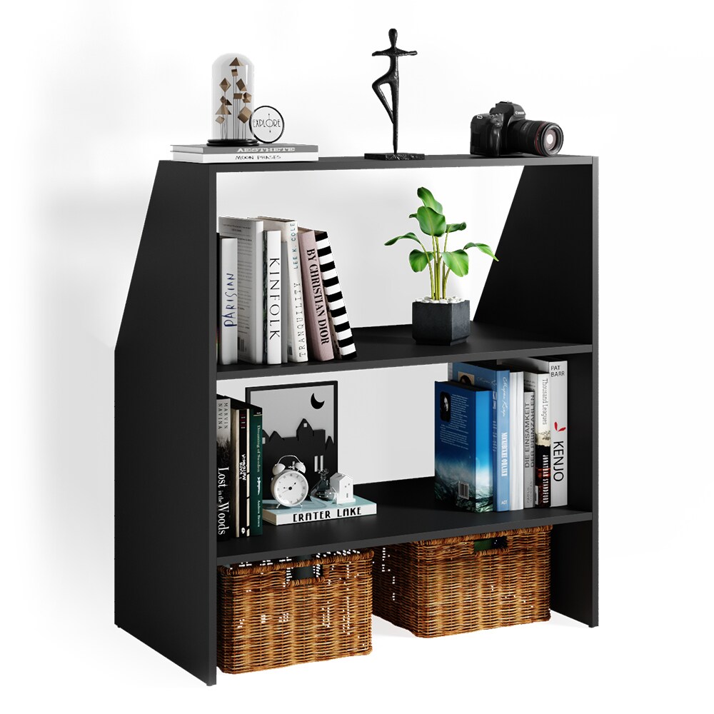 Vicco Dachschrägenregal Bücherregal Wandregal Standregal Dachschräge Anthrazit