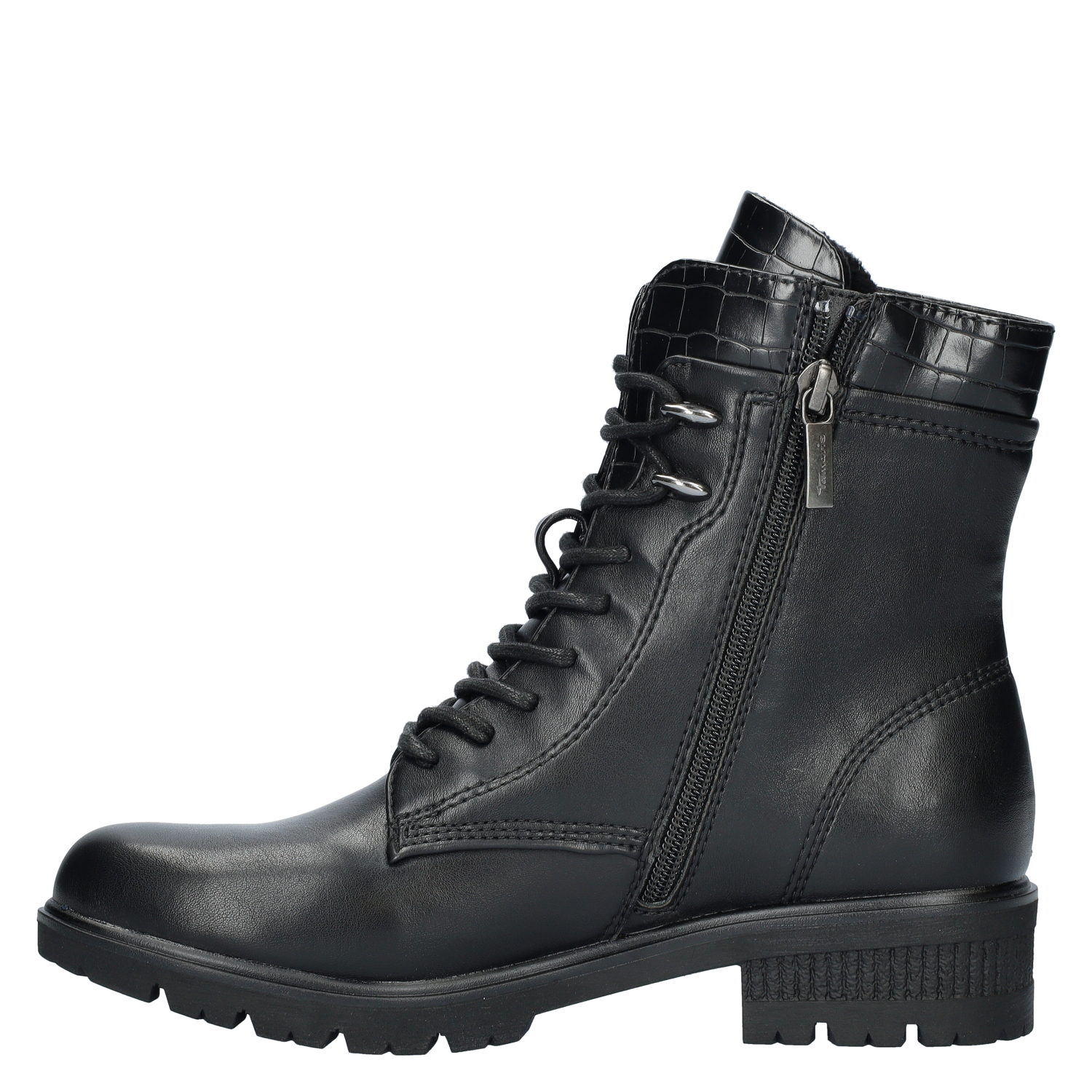 dames veterboot Tamaris Zwart