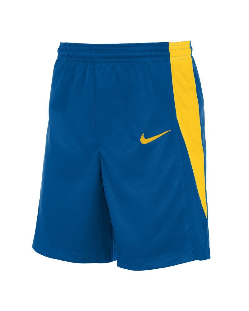Short de basket Nike Team Bleu Royal & Jaune pour enfant