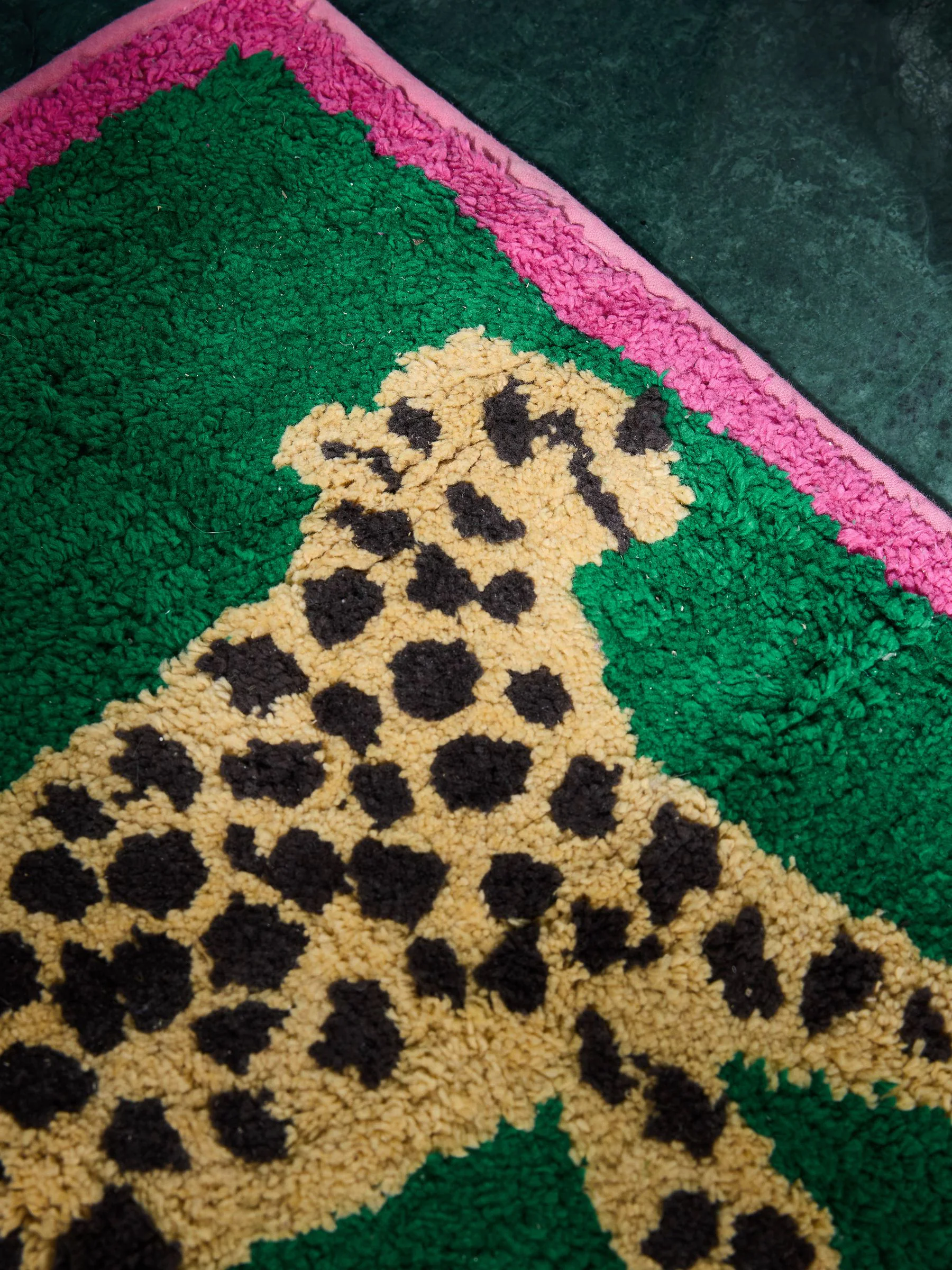 Cheetah Animal Print Mat