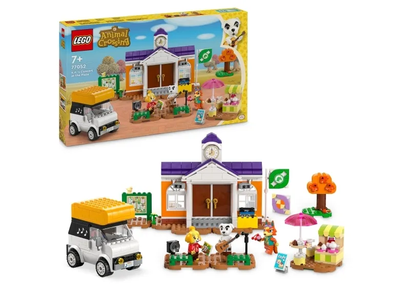 LEGO Animal Crossing 77052 K.K.'s koncert på bytorvet