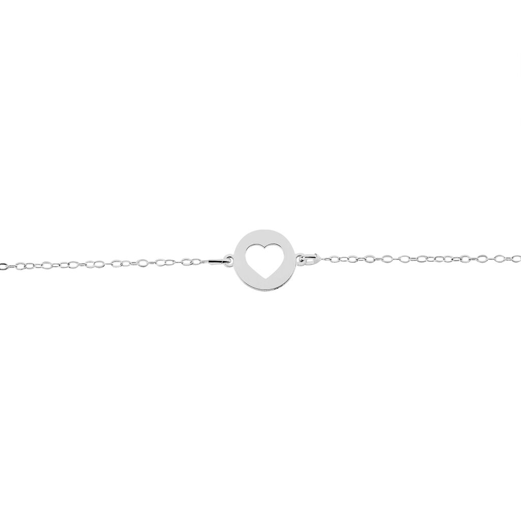Bracelet Elenza Argent Blanc