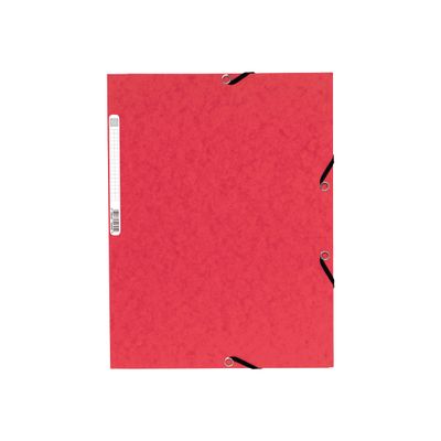 Exacompta Nature Future - 10 Chemises à 3 rabats - A4 - pour 250 feuilles - rouge