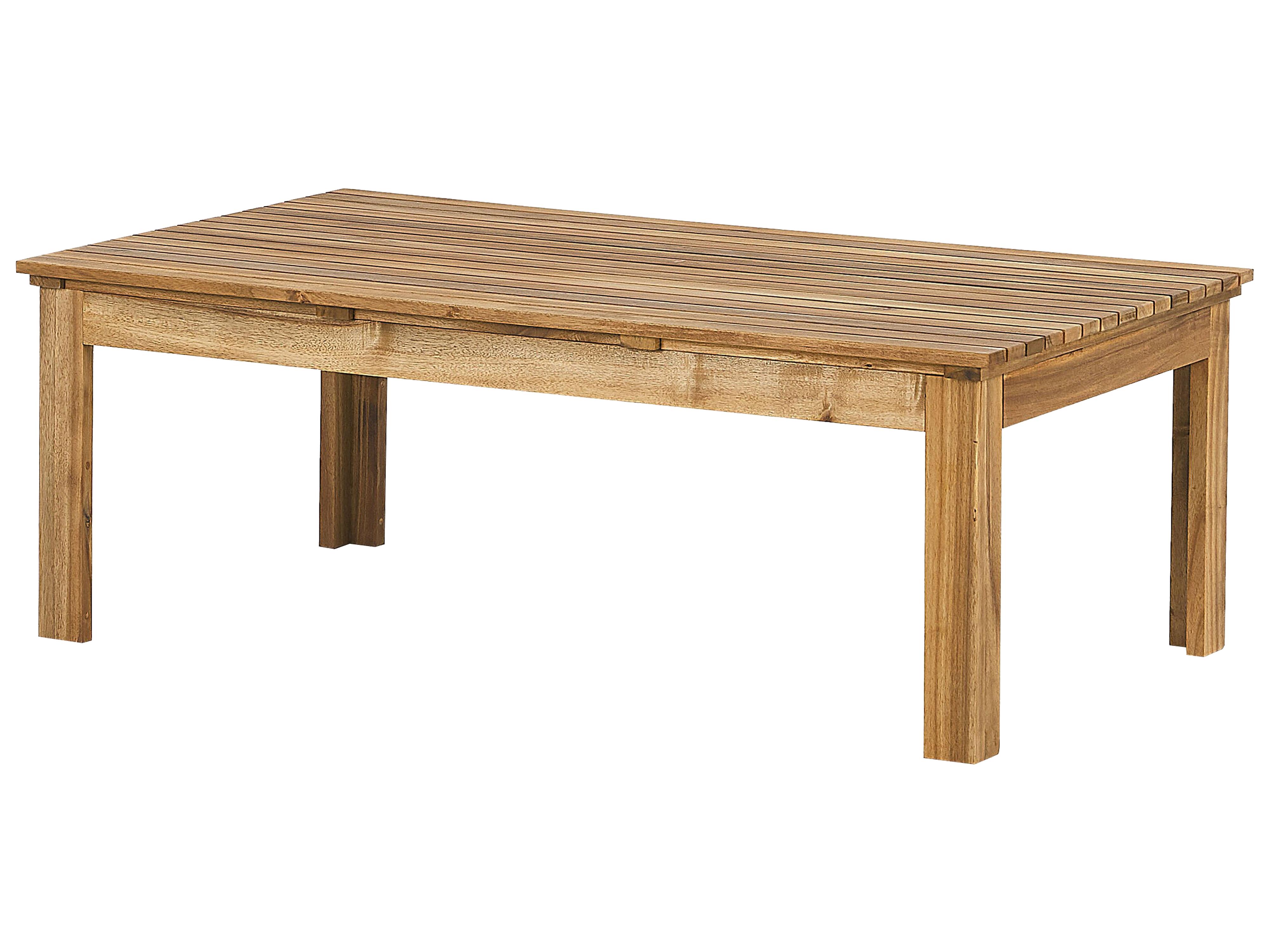 Loungeset met tafel 4-zits PACIFIC Acaciahout Zwart