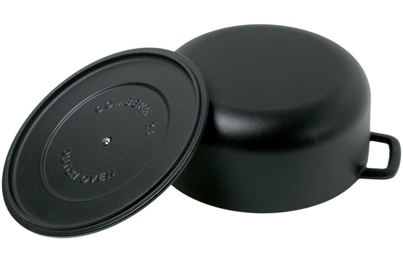 Combekk Sous-Chef Dutch Oven 24 cm zwart