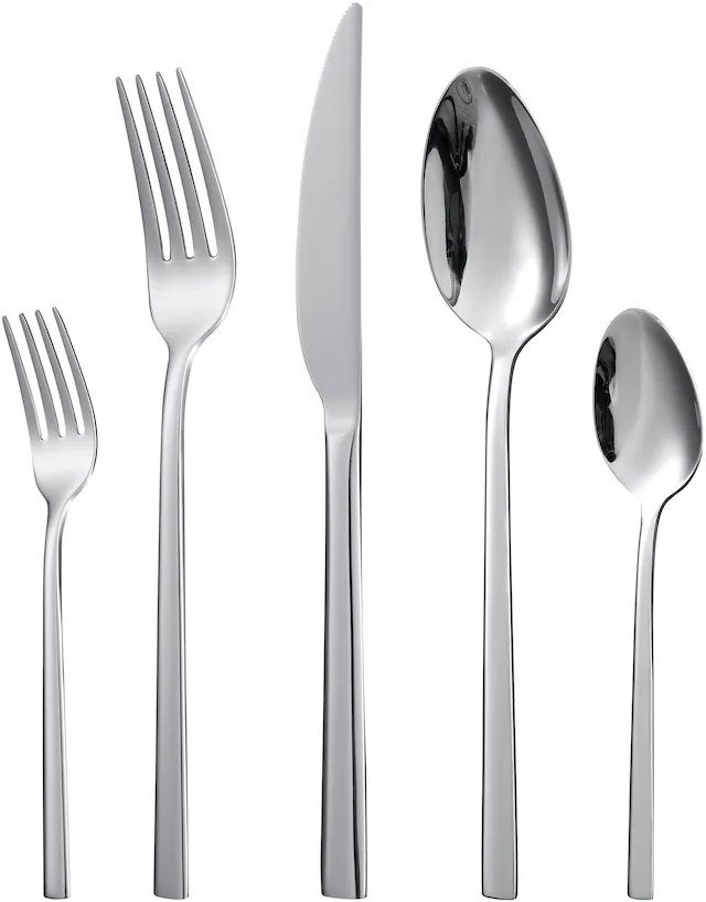 Hanseatic Besteck-Set »SMART, wahlweise in glänzender oder matter Optik« leichtes und minimalistisches Design