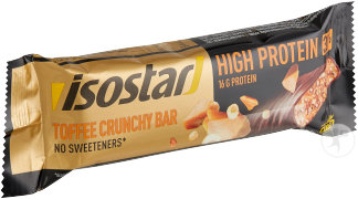 Isostar High Protein Sport Barres Chocolatées Saveur Caramel 55g