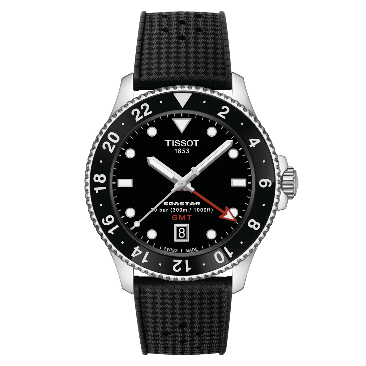 Tissot Seastar 1000 GMT Quarz 40mm T120.852.17.051.00