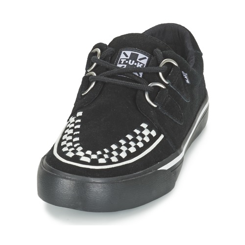 TUK - CREEPERS SNEAKERS - Noir / blanc