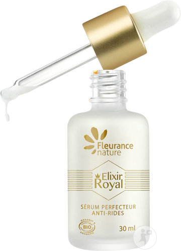 Fleurance Nature Elixir Royal Sérum Perfecteur Anti-Rides Flacon Compte-Gouttes 30ml