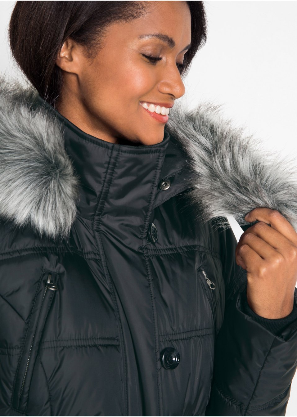 Veste matelassée à capuche