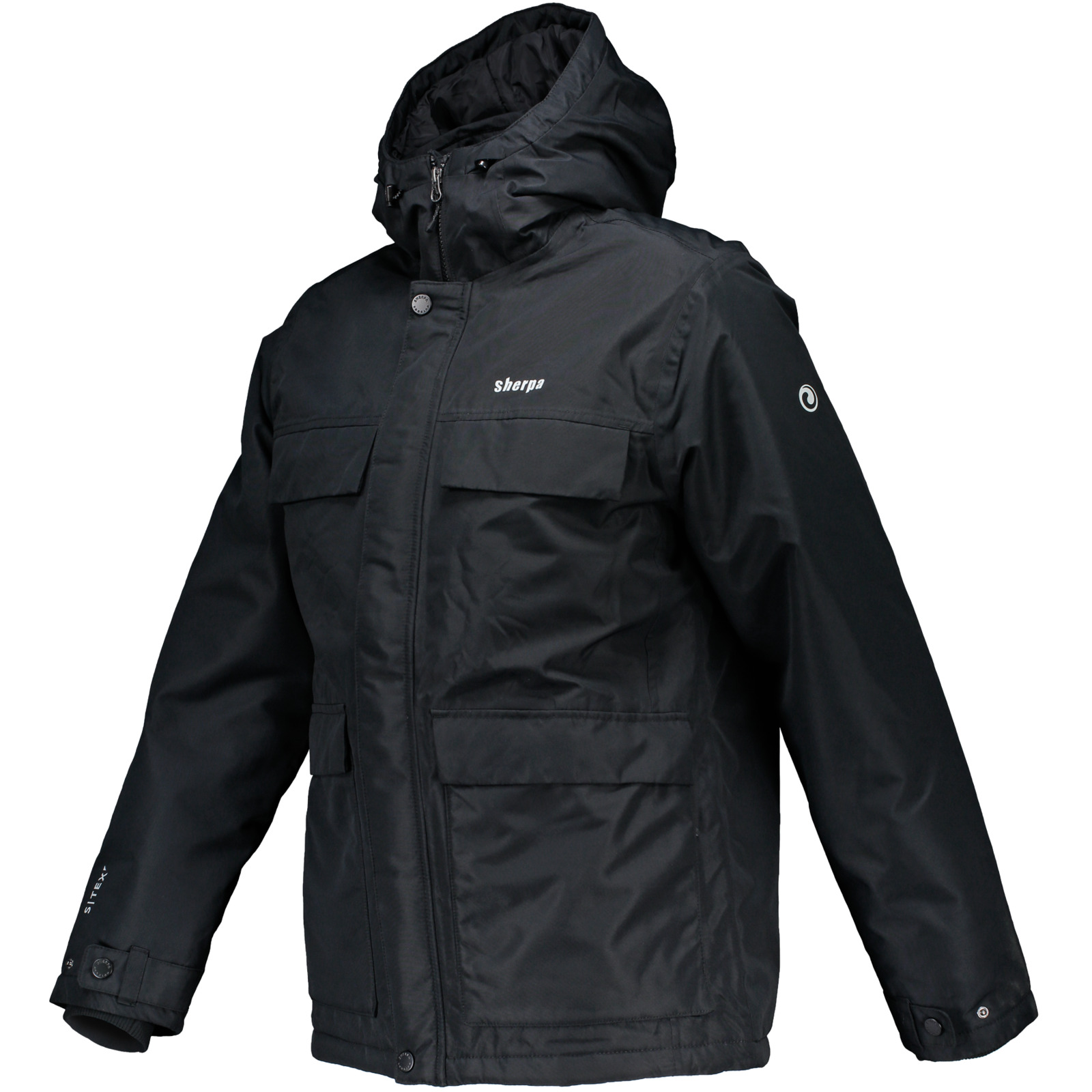 Sherpa Herren-Jacke Seti M, schwarz