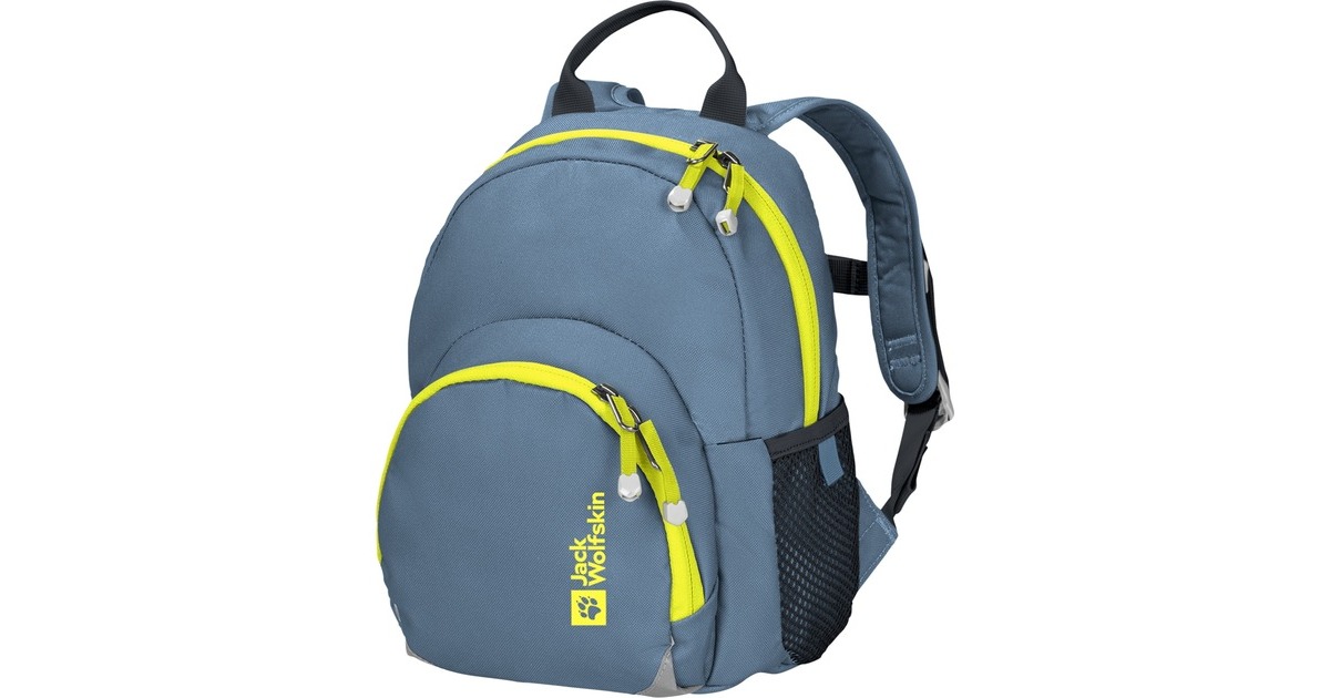 Jack WolfskinButtercup rugzak  (Blauw/neongeel, 4,5 Liter)