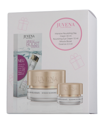 Juvena Skin Rejuvenate Set mit Intensive Nourishing Day Cream 50ml-15ml-2,5ml