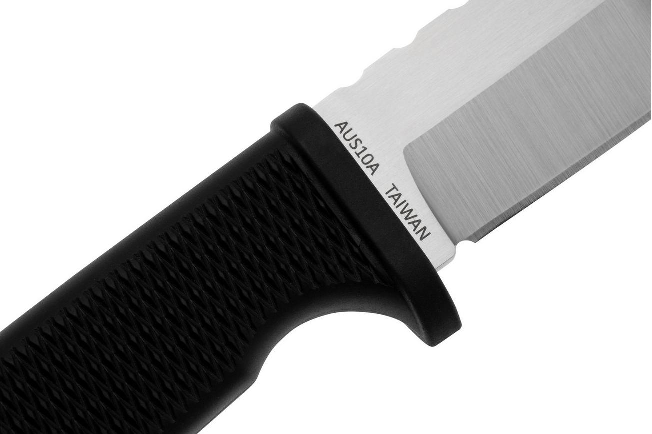 Demko Knives FreeReign AUS10A Tanto FR-10A-TBL Black Rubber, outdoormes