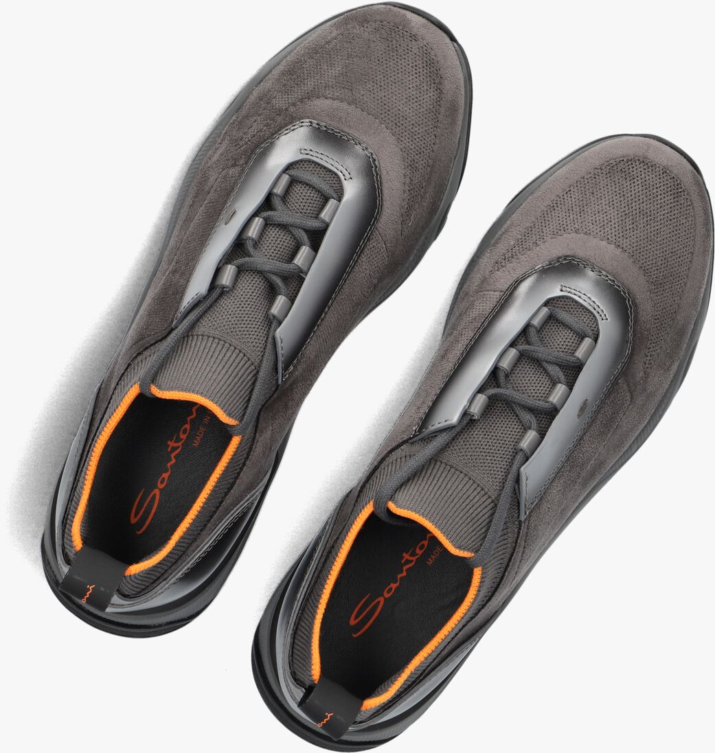 grijze santoni lage sneakers 22042