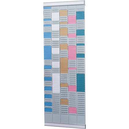 Planning à fiches T indice 2 multi-usages 5 colonnes Nobo