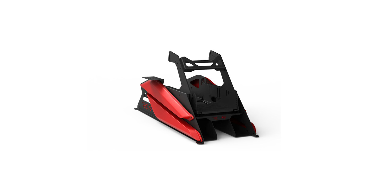 Res-TechGT Support Flight Control + Plate bevestiging  (Zwart)