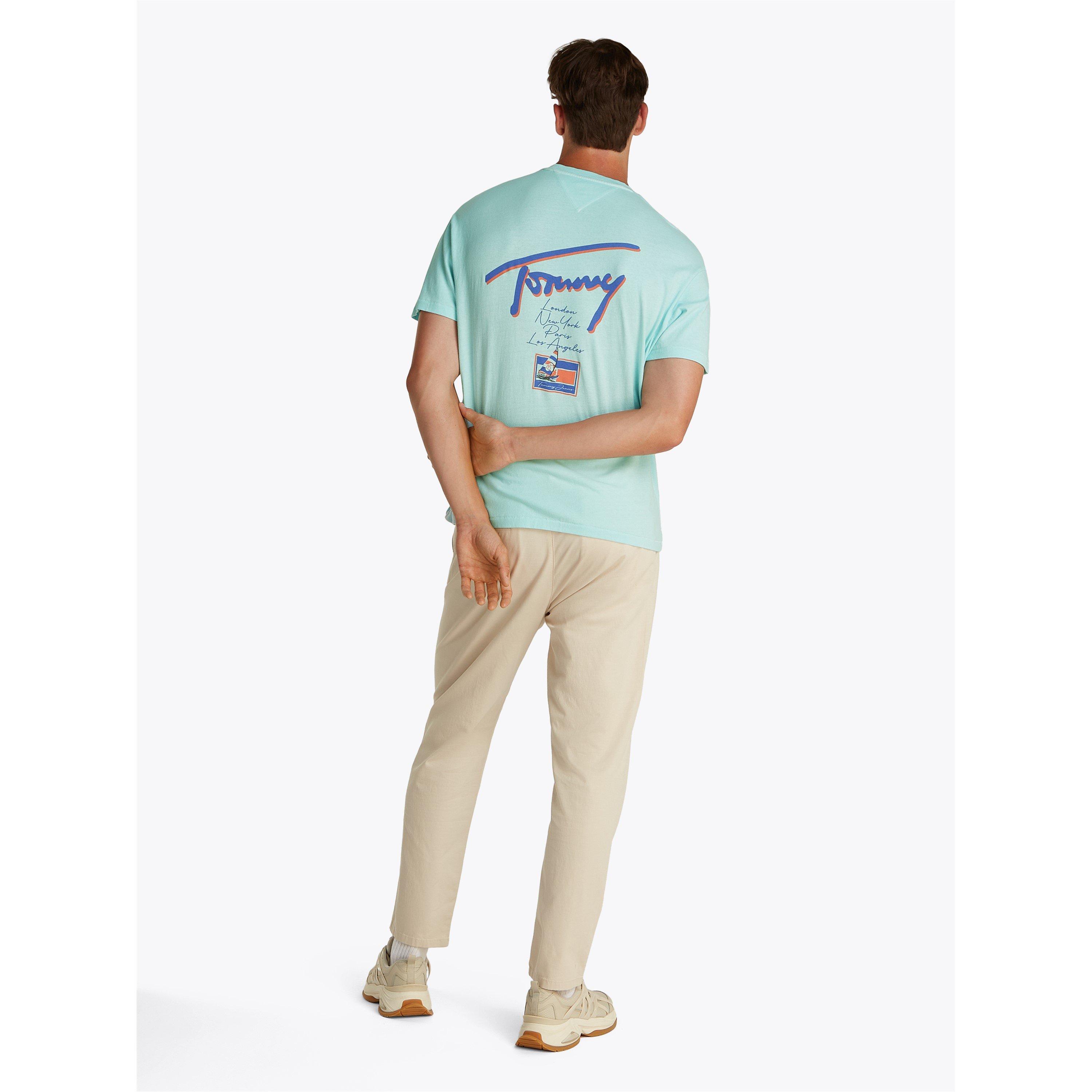 Tommy Jeans TJM RLX FADED GRAPHIC TEE EXT