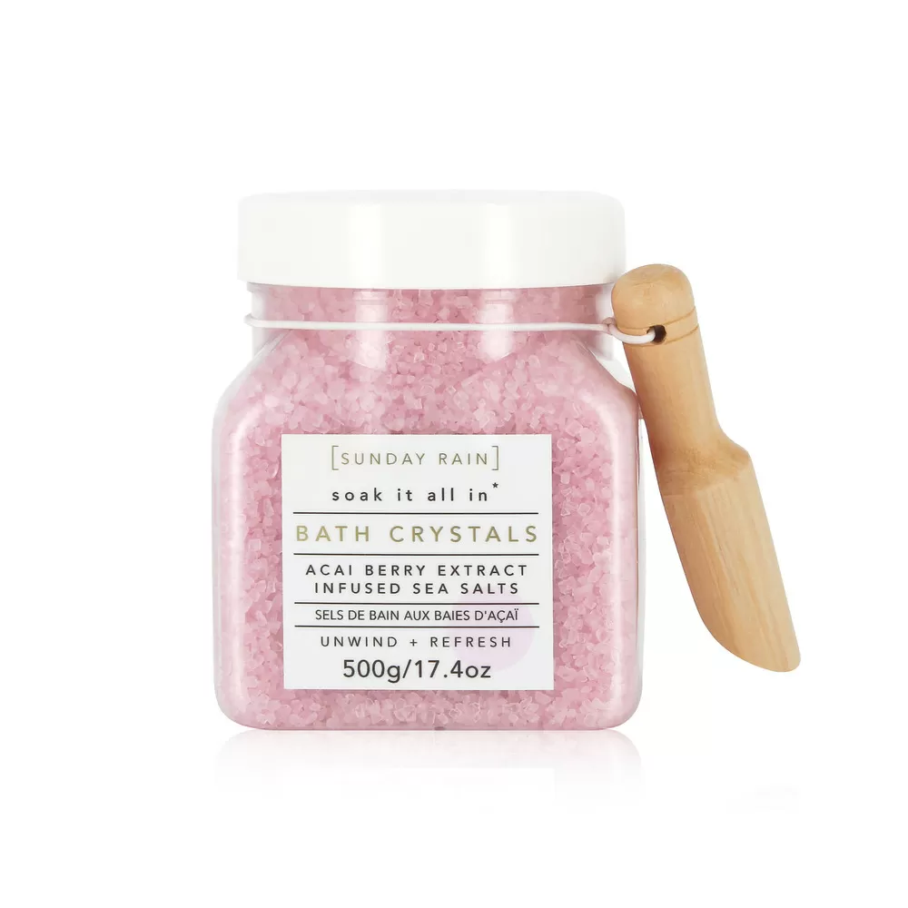 Sunday Rain Bath Crystals Acai Berry - 500 gr.