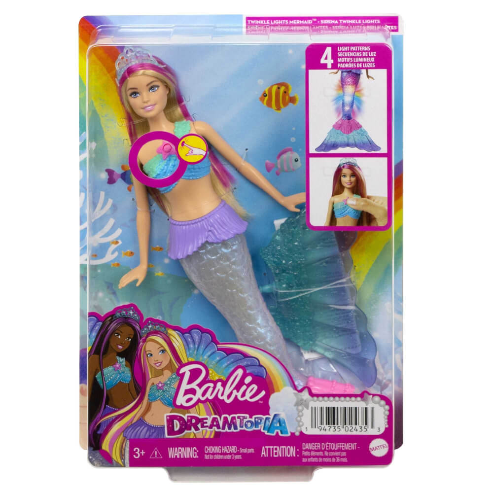 Barbie Malibu Zauberlicht Meerjungfrau Puppe