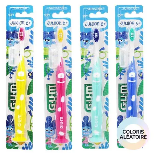 Escova de dentes Gum nº 902 Júnior +6 anos Macia