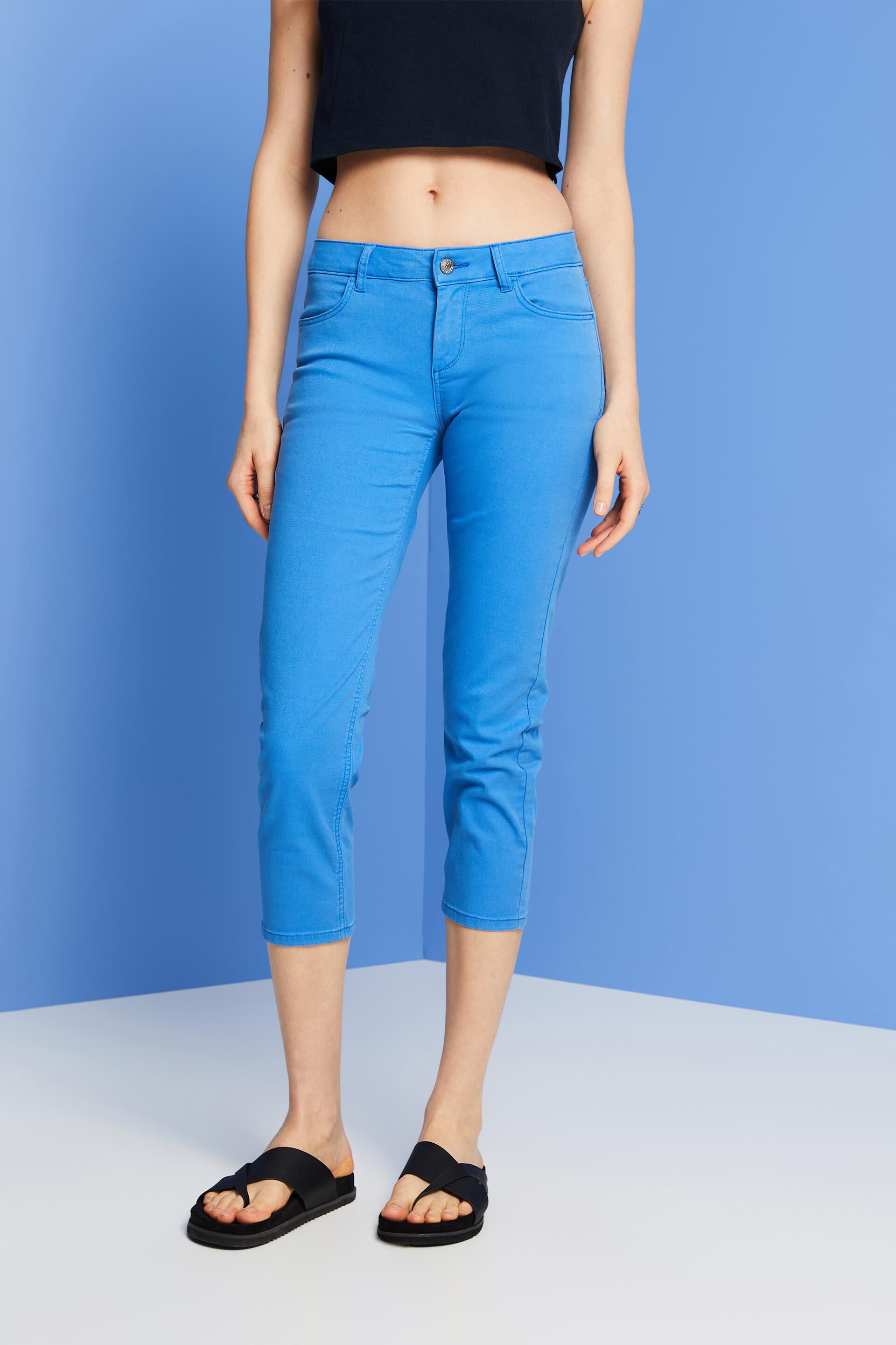 Pantalon corsaire en coton bio