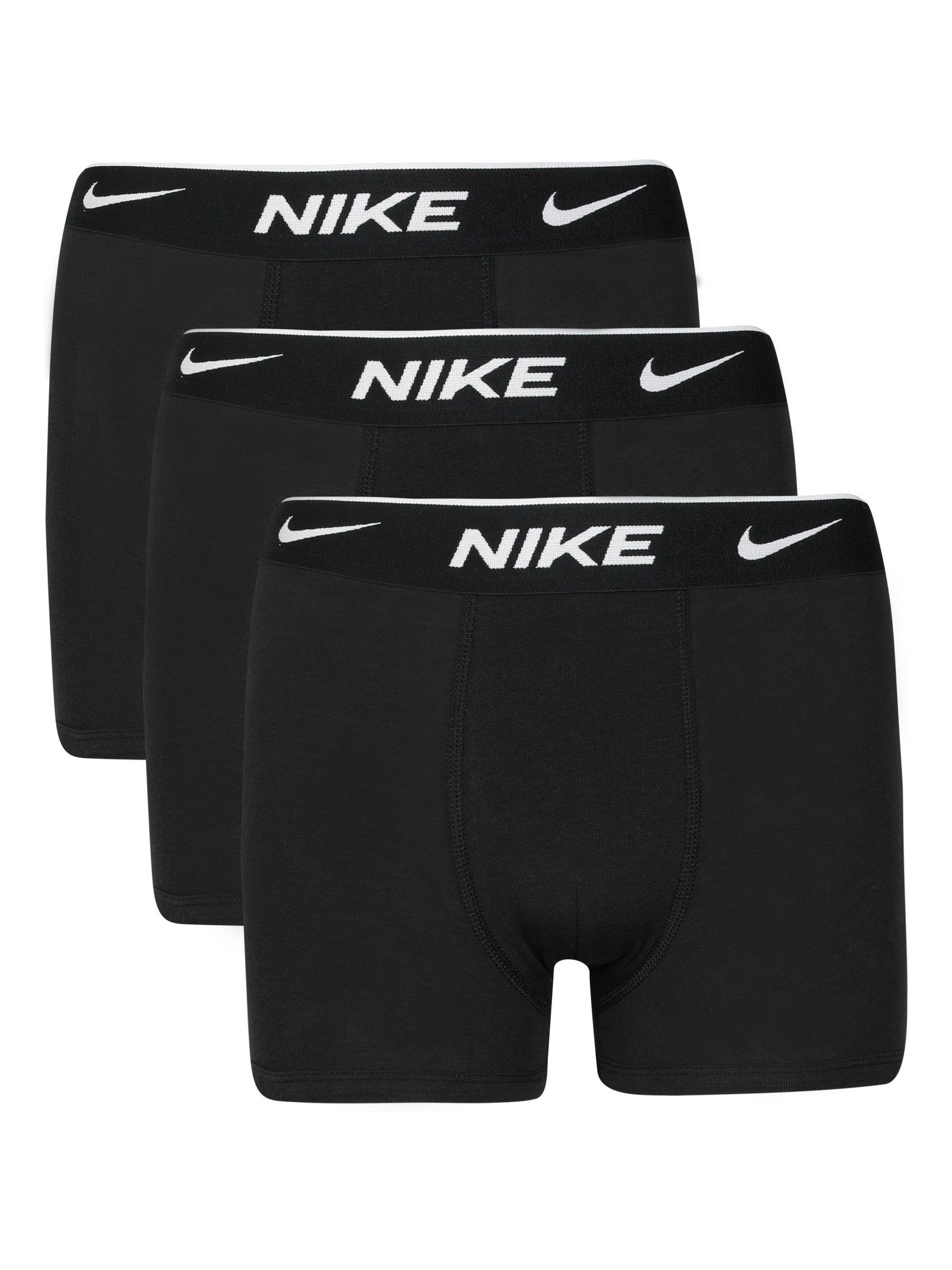 Zwart - Nike - 3 Boxershorts voor jongens